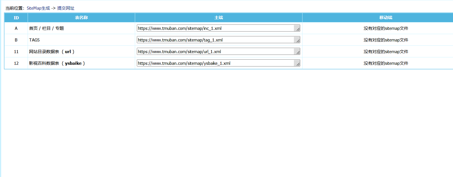 帝国CMS自动生成Sitemap地图插件插图1 帝国CMS自动生成Sitemap地图插件